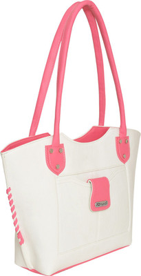 

FD Fashion Women Shoulder Bag(White, Pink), Pink;white