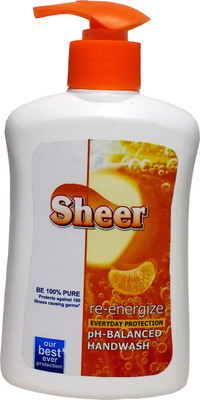 

sheer handwash 200ml Pump (ORANGE)(200 ml, Pump Dispenser)