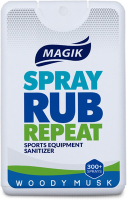 

Magik Sports Equipment Sanitizer Pack of 3(18 ml, Pack of 3)