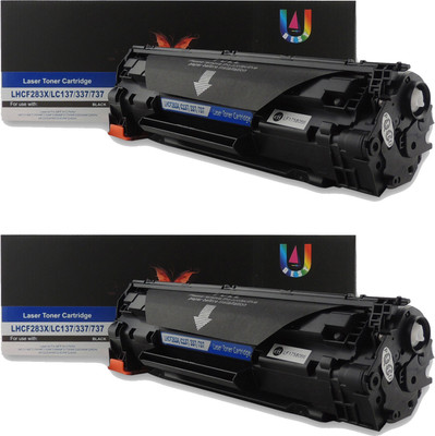 

Best 4U (PK - 2) 283A Toner Cartridge (Compatible with Printer - LaserJet M127fn/ LaserJet M127fw LaserJet MFP M125nw/ LaserJet MFP M125rnw) combo of 2 Single Color Ink Toner(Black)