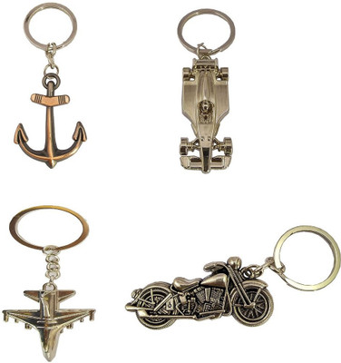 

Blooming Box Car Bike Plane anchor Key Chain