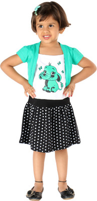 

Lil Orchids Midi/Knee Length Casual Dress(Green, Half Sleeve, Lo-028-green