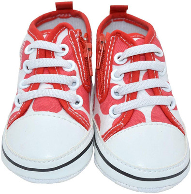 

Baby Bucket Boys Lace Sneakers(Red