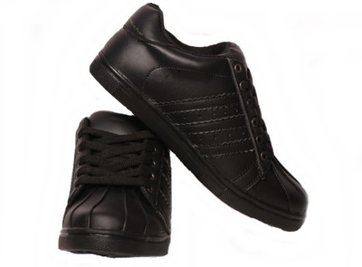

Sector Z Boys & Girls Lace Sneakers(Black