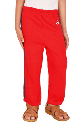 

Gkidz Track Pant For Boys(Red, Pack of 1