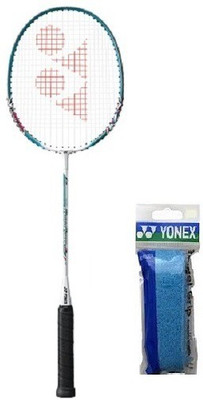 

Yonex Combo Of Two - one 'Muscle Power 2' Badminton racket, and One Towel Badminton grip (Color On Availability)- Badminton Kit