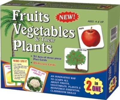 

Tingoking Fruits, Vegetables and Their Plants(Multicolor)