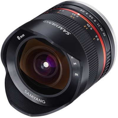 

Samyang 8 mm F2.8 UMC Fish-eye II Lens(Black, 8)