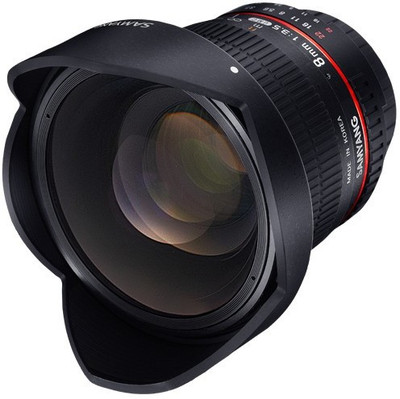 

Samyang 8 mm F3.5 UMC Fish-eye CS II Lens(Black, 8)