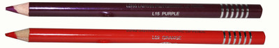 

COLORS QUEEN Lip Liner waterproof Matte Lip Pencil(Purple, Orange)
