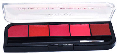 

Bonjour Paris makeup kit professional lipstick palette(red, pink, tan, peach, 9.5 g)