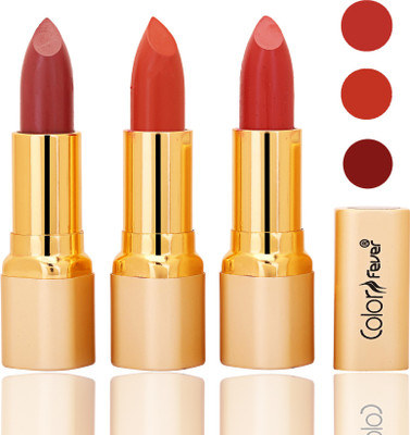

Color Fever lipstick matte(mauve, brick orange, orange, 12 g)