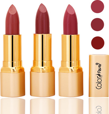 

Color Fever lipstick with Vitamin E, Enriched soft and smooth 9 to 5 matte(mauve, mauve, mauve, 12 g)
