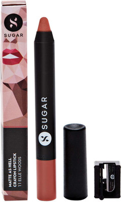 

Sugar Cosmetics Matte As Hell Crayon Lipstick 11 Elle Woods (Brown Nude)(Brown Nude)