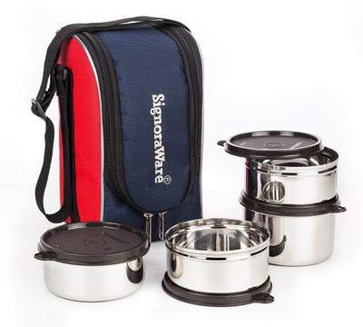 Signoraware Executive fresh max lunch box 4 container 4 Containers Lunch Box(1550 ml)