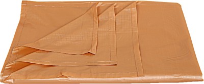 KUBER INDUSTRIES PVC (Polyvinyl Chloride) Baby Bed Protecting Mat(Ligh brown, Large)