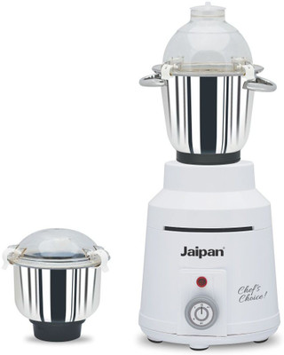 

Jaipan JPHS0044 1400 W Mixer Grinder(White, 2 Jars)