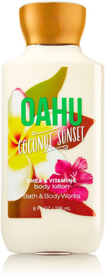 

Bath & Body Works Oahu Coconut Sunset - Shea & Vitamin E Body Lotion 236 mL(236 ml)
