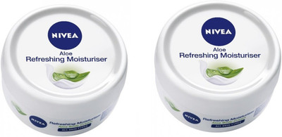 

Nivea Aloe Body Cream Refreshing Moisturiser 50 ml pack of 2(100 ml)