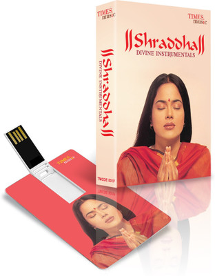 

MUSIC CARD - SHRADDHA Pendrive Standard Edition(Instrumental - Rakesh Chaurasia, Ashit Desai, Ust. Bismillah Khan, Alap Desai, Sandeep Kulkarni, DR. N Rajam, Sanjeev Abhyankar, Raghav Sachar, Madhu Dhumal, Umashankar Shukla, Narayan Mani & Pradeep Barot,)