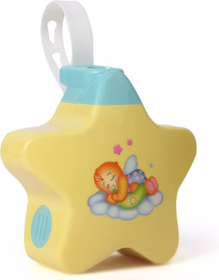 

Flipzon Baby Sleep Projector With Star Light Show And Music For New Born, Multi Color(Yellow)