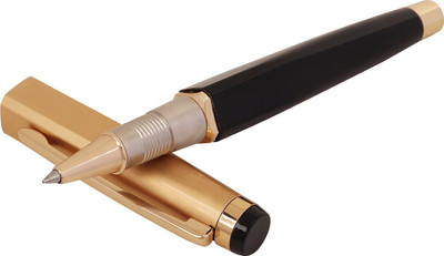 

Vinayaka Fab Designer Metallic Black And Golden Ball Pen
