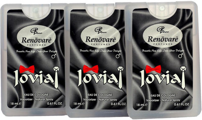 

Renovare Jovial (Set of 3) Eau de Cologne - 18 ml(For Men)