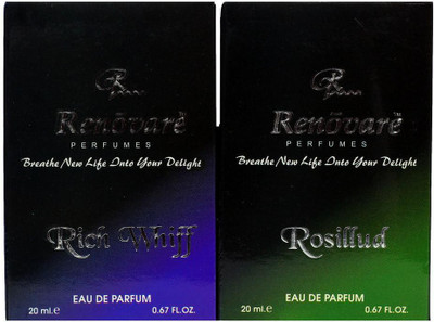 

Renovare Rich Whiff & Rosillud (Set of 2) Eau de Parfum - 20 ml(For Men & Women)