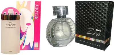 

Riya Melody pink Apparel Eau de Perfume with ZEN Eau De Perfume - 200 ml(For Men & Women)