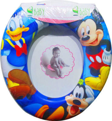

VBaby Soft Comfortable Mouse Cushion Toilet Seat Trainer Seat Potty Seat(Blue)