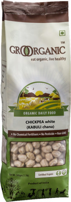 

GroOrganic White Kabuli Chana (Whole)(500 g)