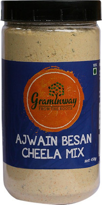 

Graminway AJWAIN BESAN CHEELA MIX 450 g