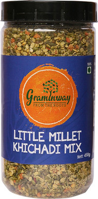 

Graminway GLUTEN FREE LITTLE MILLET KHICHADI MIX 450 g