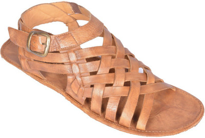 Mardi Gras Men Tan Sandals