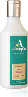 

Aaranyaa Anti dandruff Neem Shampoo Treatment with Amino Fruit Extract and Neem Oil for Deep Cleansing and Nourishment(225 ml)