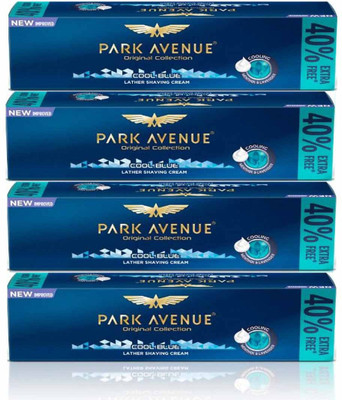 

Park Avenue Original Collection COOL BLUE Shaving Cream 84 g × 4 Pack Of Four(336 g)