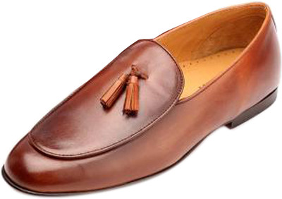 Drish Slipper shoes with Tassel Casuals For Men(Brown, Tan