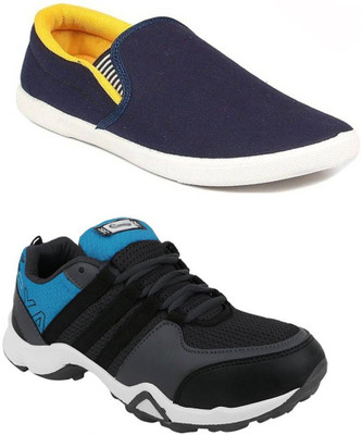

Lifecart Slip On Sneakers For Men(Multicolor