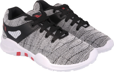 

Chevit 444 Grey Sports Shoes for Men's (Gym & Walking Shoes) Training & Gym Shoes For Men(Grey