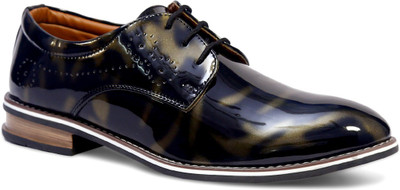 

Ostr PATENTCASUAL Party Wear For Men(Brown, Blue, Br