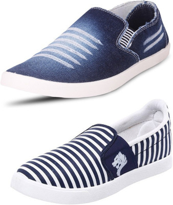 

Wwodcell Loafers For Men(Multicolor, Blue