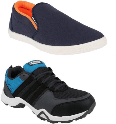 

Lifecart Slip On Sneakers For Men(Multicolor