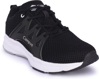 

Campus CENTRO Running Shoes For Men(Black, White, Blk-wht-53