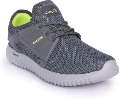 

Campus LOGIC Walking Shoes For Men(Grey, Dgry-fgrn-52