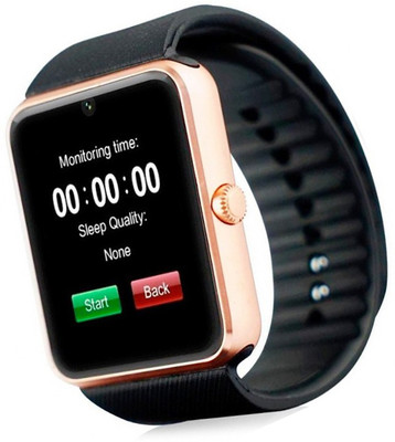 

SEGGO GT08 Brown Brown Smartwatch(Black Strap Medium)