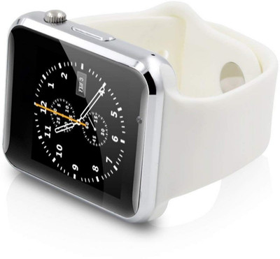 

Oasis Bluetooth Smart Watch with Camera and Sim Card Support for All 3G and 4G Android/iOS Smartphones White Smartwatch(White Strap Medium)
