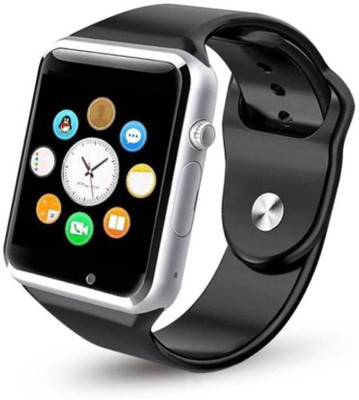 

KRAZZY INDIA HLSW A1 - Silver - 4 Silver Smartwatch(Black Strap Free Size)