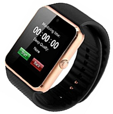 

SEGGO GT08 Brown Smartwatch bluetooth camera built-in unlocked support sim card , SD card 16Gb Brown Smartwatch(Black Strap Medium)