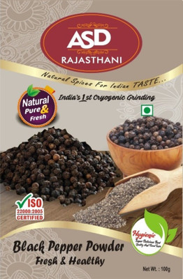 ASD Rajasthani Black Pepper Powder 100g - Pack of 6(6 x 16.67 g)