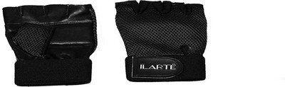 

ILARTE EASYFOT_BLACK Gym & Fitness Gloves (M, Orange, Blue, Brown, Black)